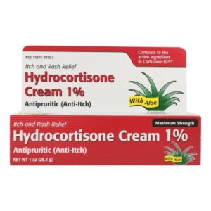Itch Relief 1% Strength Cream 1 oz. Tube