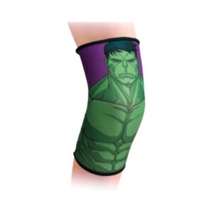 Knee Support DonJoy Advantage Kid’s Elastic Knee Featuring Marvel Pediatric Pull-On 11 to 12 Inch Knee Circumference Left or Right Knee