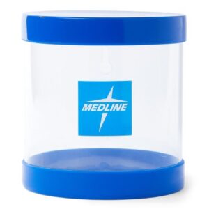 Emesis Bag Dispenser Clean Sack Blue / Clear Manual Pull 24 Bags Wall Mount