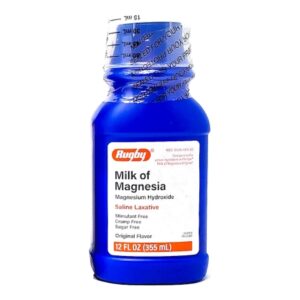 Laxative Oral Suspension 12 oz. 400 mg / 5 mL Strength Magnesium Hydroxide