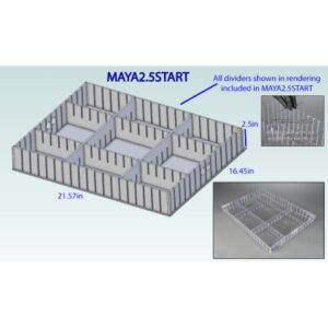 Medical Cart Organizer Insert Poltex Metro Basix, Alimed, Harloff, Detecto, CME MAYA, Lakeside, Sharn