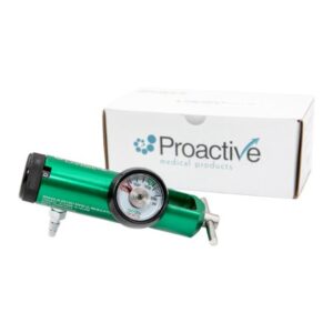 Protekt Oxygen Regulator 0 to 15 LPM CGA 870 Barb Outlet