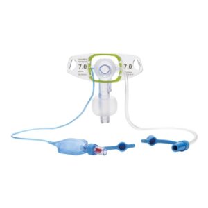 Cuffed Tracheostomy Tube Portex BLUselect Suctionaid Two Inner Cannulas Size 6.0 mm Adult