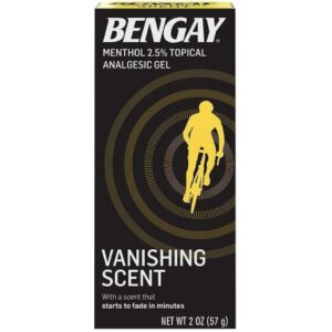 Topical Pain Relief Bengay 2.5% Strength Menthol Topical Gel 2 oz.