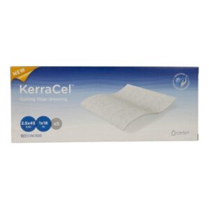Gelling Fiber Wound Dressing KerraCel 1 X 18 Inch Ribbon Sterile