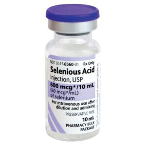 Selenium 60 mcg / mL Injection 10 mL