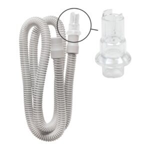 Ventilator Circuit Corrugated Tube 72 Inch Tube Single Limb Adult Without Breathing Bag Single Patient Use Passive Circuit