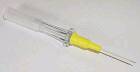 Peripheral IV Catheter Angiocath 18 Gauge 1.16 Inch FEP Polymer Straight Hub Non Blood Control Non-Safety