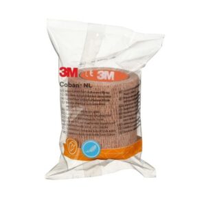 Cohesive Bandage 3M Coban NL 2 Inch X 2 Yard Self-Adherent Closure Tan NonSterile Standard Compression