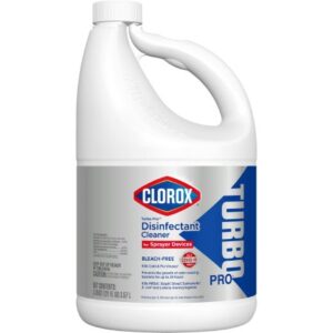 Surface Disinfectant Cleaner Clorox Turbo Pro Alcohol Based Manual Pour Liquid 121 oz. Jug Scented NonSterile