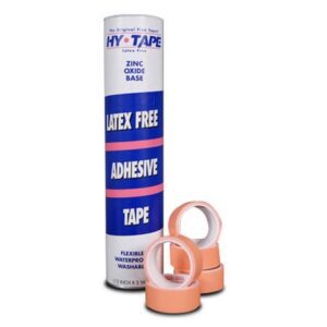 Waterproof Medical Tape Hy-Tape Pink 1 Inch X 5 Yard Zinc Oxide Adhesive Zinc Oxide NonSterile