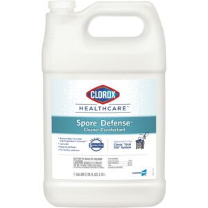 Surface Disinfectant Cleaner Refill Clorox Healthcare Spore10 Defense Sporicidal Manual Pour Liquid 1 gal. Jug Scented NonSterile