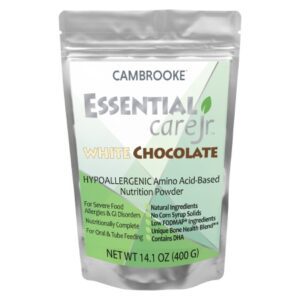 Pediatric Oral Supplement Essential Care Jr White Chocolate Flavor 14.1 oz. Pouch Powder Amino Acid Food Allergies