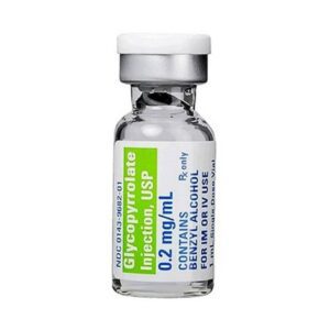 Glycopyrrolate 0.2 mg / mL Injection 1 mL
