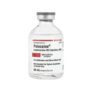 Polocaine Mepivacaine HCl 1%, 10 mg / mL Injection 50 mL