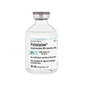 Polocaine Mepivacaine HCl 2%, 20 mg / mL Injection 50 mL