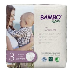 Unisex Baby Diaper Bambo Nature Dream Size 3 Disposable Heavy Absorbency