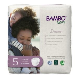 Unisex Baby Diaper Bambo Nature Dream Size 5 Disposable Heavy Absorbency
