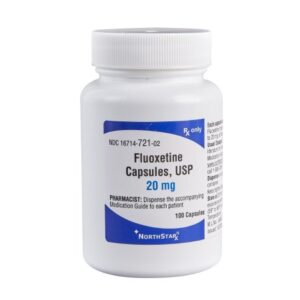 Fluoxetine HCl 20 mg Capsule 100 Capsules