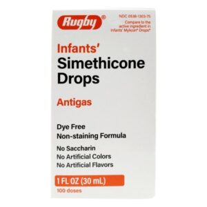 Infant Gas Relief Rugby 40 mg / 0.6 mL Strength Oral Drops 1 oz.