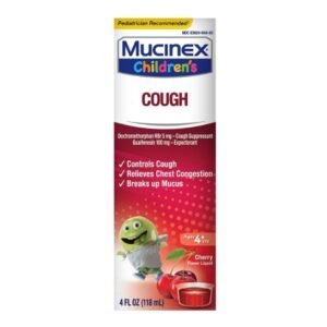 Children’s Cold and Cough Relief Mucinex Max Liquid 4 oz.
