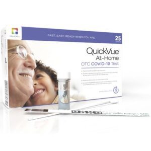 Respiratory Test Kit QuickVue At-Home OTC COVID-19 Test 25 Tests CLIA Waived