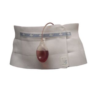 Abdominal Binder Dale Medium Hook and Loop Closure 30 to 45 Inch Waist Circumference 9 Inch Height Adult