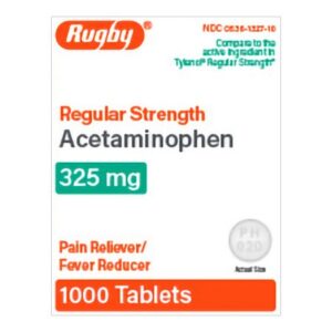 Pain Relief 325 mg Strength Acetaminophen Tablet 1,000 per Bottle