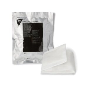 Padded Precut Splint 3M Scotchcast Quick Step Double Sided Felt 4 X 30 Inch Felt / Fiberglass White