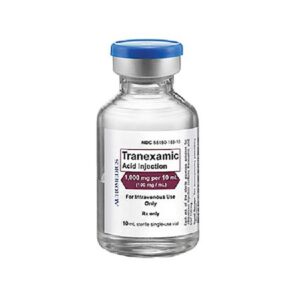 Tranexamic Acid 1,000 mg / 10 mL Injection 10 mL