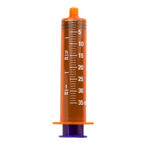 Oral Medication Syringe Vesco 35 mL Enfit Tip Without Safety