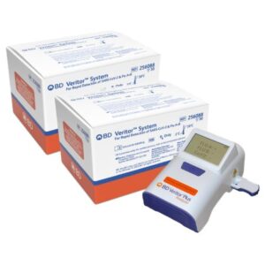 Respiratory Test Kit BD Veritor System SARS-CoV-2 / Influenza A + B 2 X 30 Tests CLIA Waived