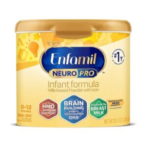 Infant Formula Enfamil NeuroPro Unflavored 20.7 oz. Canister Powder Iron