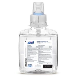 Hand Sanitizer Purell VF Plus 1200 mL Ethyl Alcohol Gel Dispenser Refill Bottle