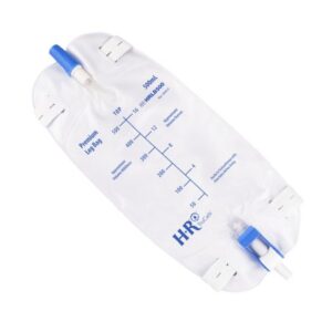 Urinary Leg Bag TruCath Premium Without Valve Sterile 500 mL Vinyl / Flocked