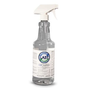 Surface Disinfectant Cleaner Last Microbiostatic Bactericidal Trigger Spray Liquid 32 oz. Bottle Scented NonSterile