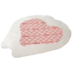 Foam Dressing PolyMem 7-1/5 X 7-4/5 Inch With Border Film Backing Silicone Adhesive Sacral Sterile