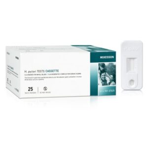 H. Pylori Test Kit McKesson Consult H. Pylori 25 Tests CLIA Waived Sample Dependent