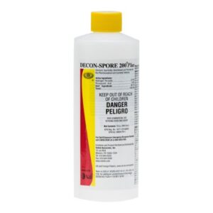 Surface Disinfectant DECON-SPORE 200 Plus Peroxide Based Manual Pour Liquid 13 oz. Bottle Scented Sterile