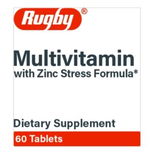 Multivitamin Supplement Zinc Stress Formula Vitamin C 500 mg Strength Tablet 60 per Bottle
