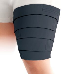 Compression Wrap ReadyWrap Large / Average Black Thigh