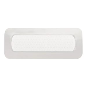 Foam Dressing Mepilex Border Post-Op 4 X 14 Inch With Border Film Backing Silicone Adhesive Rectangle Sterile