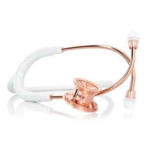 Clinician Stethoscope MD ONE Rose Gold 1-Tube Double Sided Chestpiece