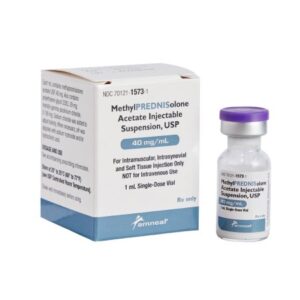 Methylprednisolone Acetate 40 mg / mL Injection 1 mL