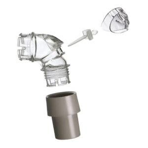 CPAP Elbow Assembly ResMed 15 mm ID 22 mm Cuffs