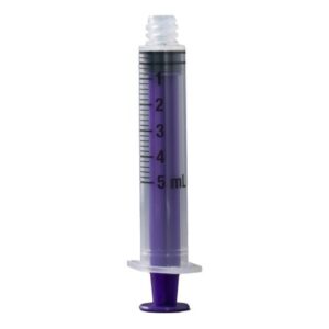 Enteral / Oral Syringe Vesco 5 mL Enfit Tip Without Safety