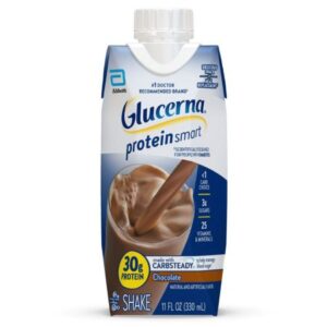 Oral Supplement Glucerna Protein Smart Shake Chocolate Flavor Liquid 11 oz. Reclosable Carton