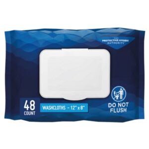 Personal Cleansing Wipe Prevail Soft Pack Scented 48 Count