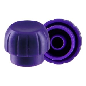 Enteral / Oral Push Fit Cap Blue