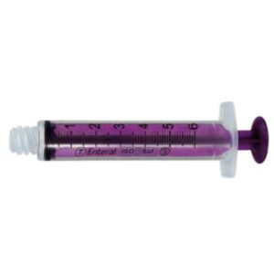 Enteral / Oral Syringe ISOSAF Low Dose Single O 6 mL Enfit Tip Without Safety